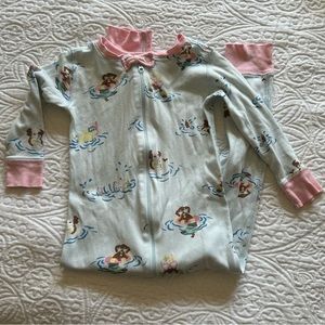 TBBC Swimming Puppy Dog pattern, great condition, size 3T